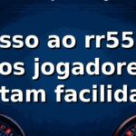 Acesso ao rr55: 85% dos jogadores relatam facilidade no login 📊 Acesso ao rr55: 85% dos jogadores relatam facilidade no login 📊